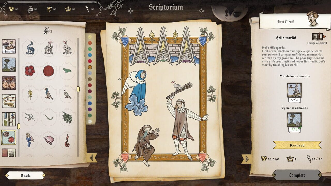 Scriptorium: Master of Manuscripts screenshot