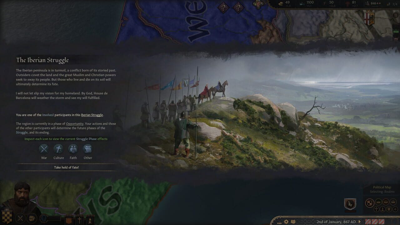 Crusader Kings III: Fate of Iberia screenshot