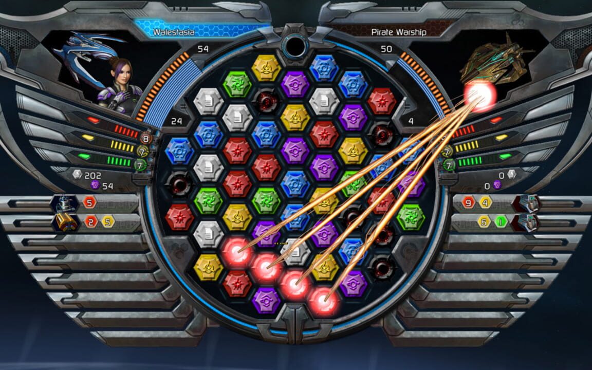 Puzzle Quest: Galactrix screenshot