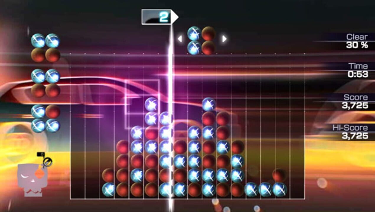 Lumines Electronic Symphony screenshot