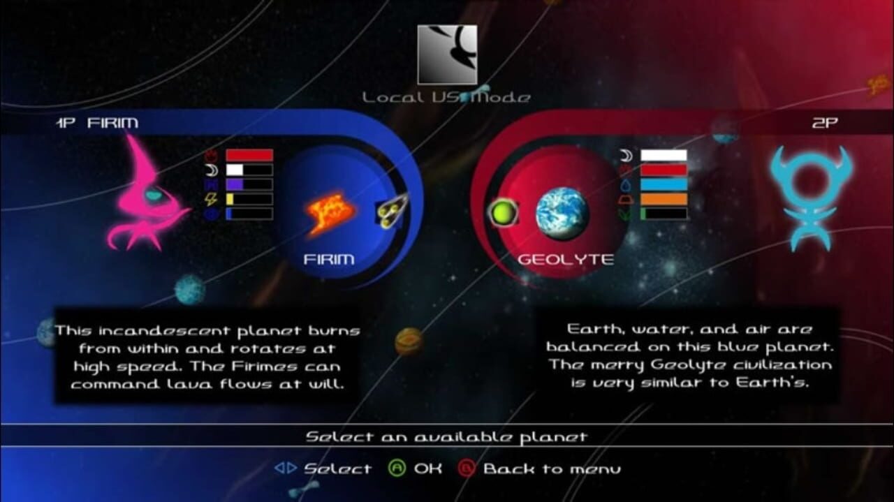 Meteos Wars screenshot