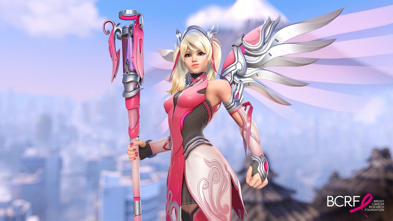 Overwatch 2: Pink Mercy Skin screenshot