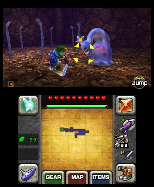 The Legend of Zelda: Ocarina of Time 3D screenshot
