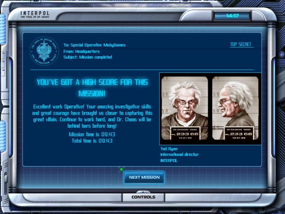 Interpol: The Trail of Dr. Chaos screenshot