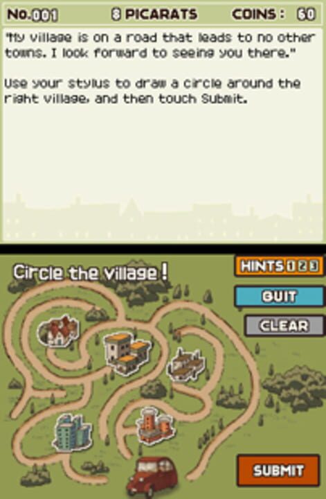 Professor Layton and the Curious Village screenshot