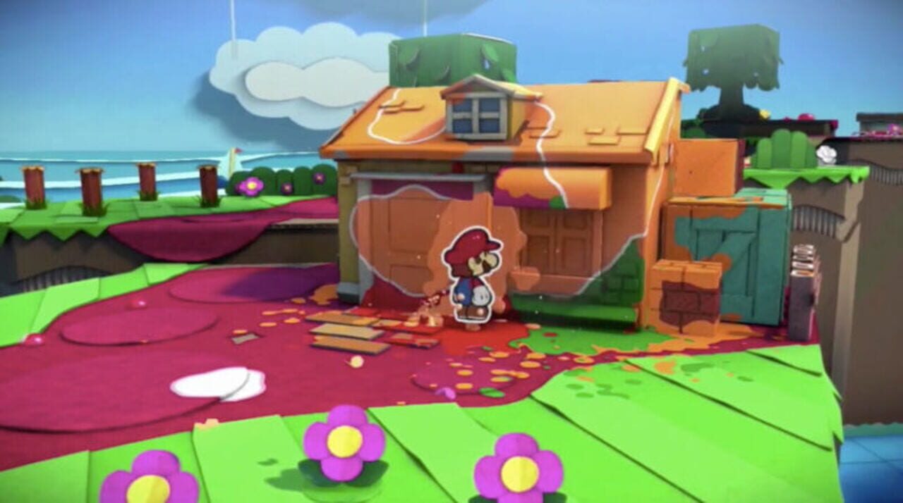 Paper Mario: Color Splash screenshot